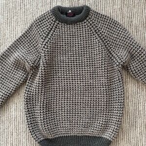 Men's Vintage 100% Wool Sweater